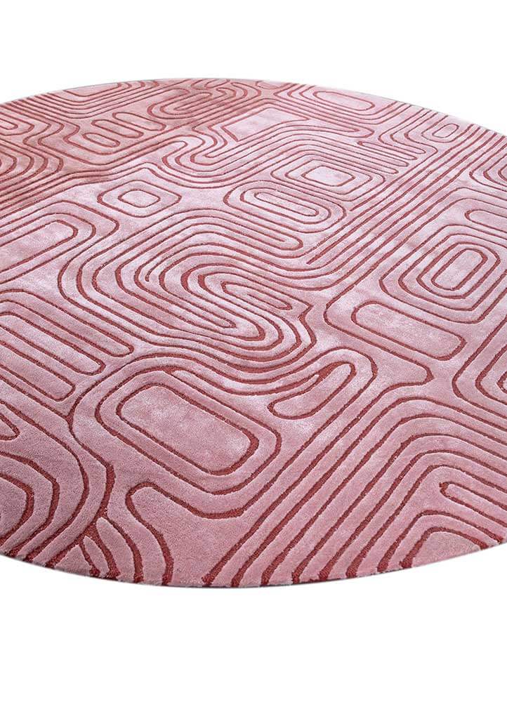 rose smoke hand tufted Rug