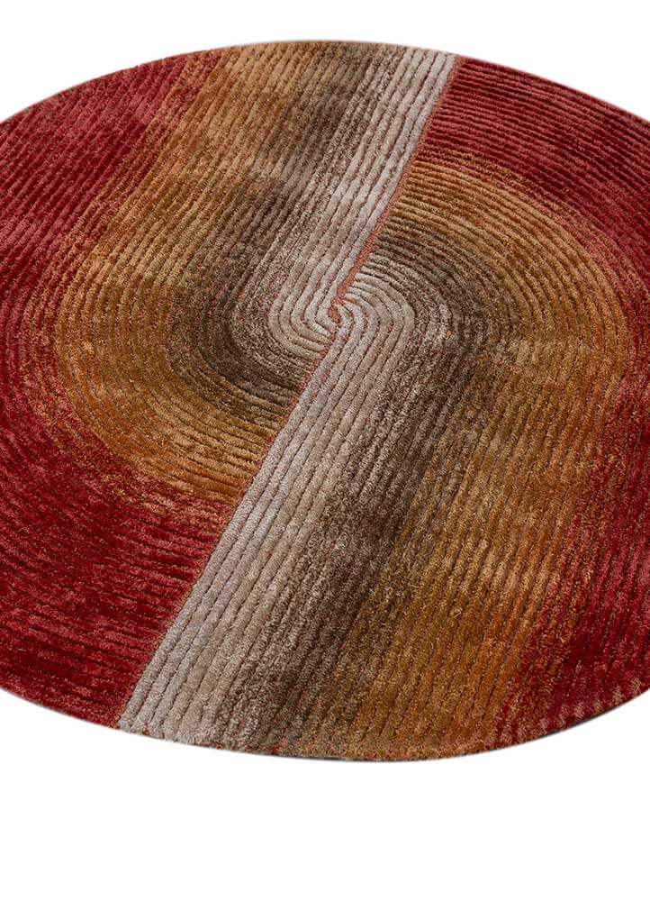 Rustic Ember hand tufted Rug