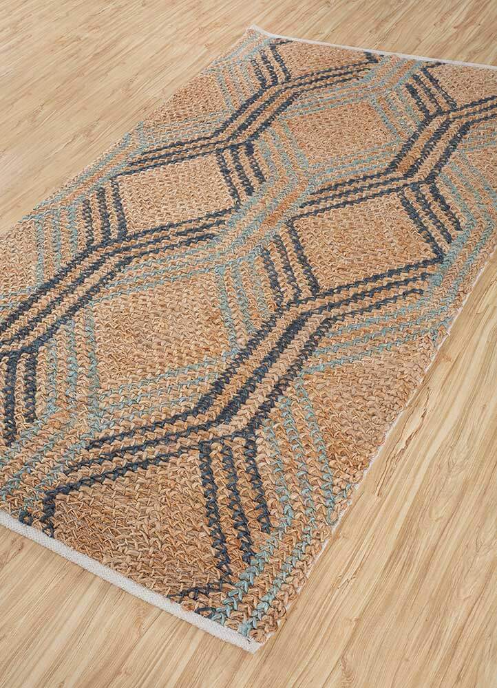 blue natural flat weaves Rugs
