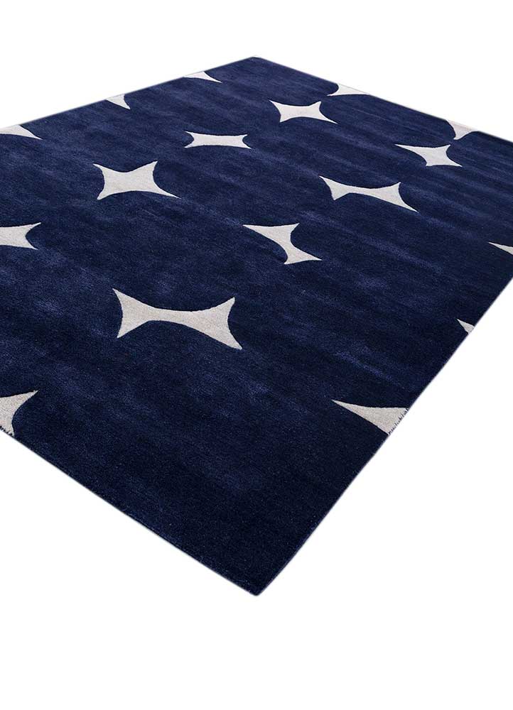 deep navy hand tufted kids Rugs