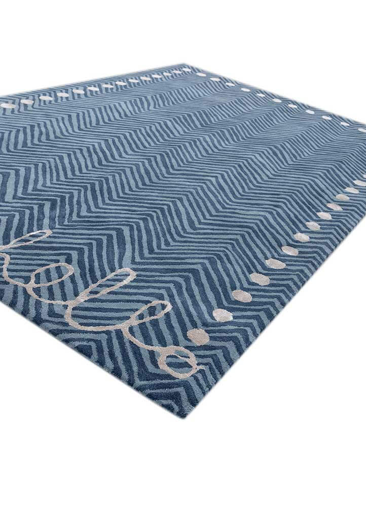 dark denim/skyline hand tufted kids Rugs