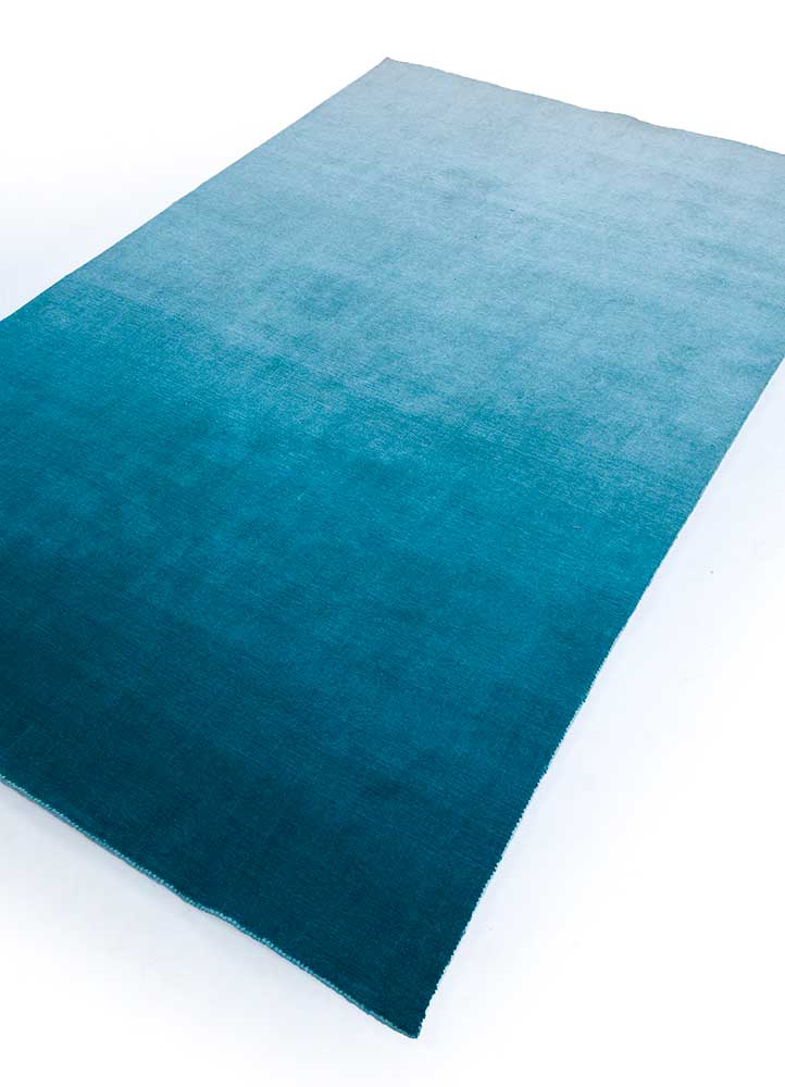 deep caribbean/aruba blue hand loom Rugs