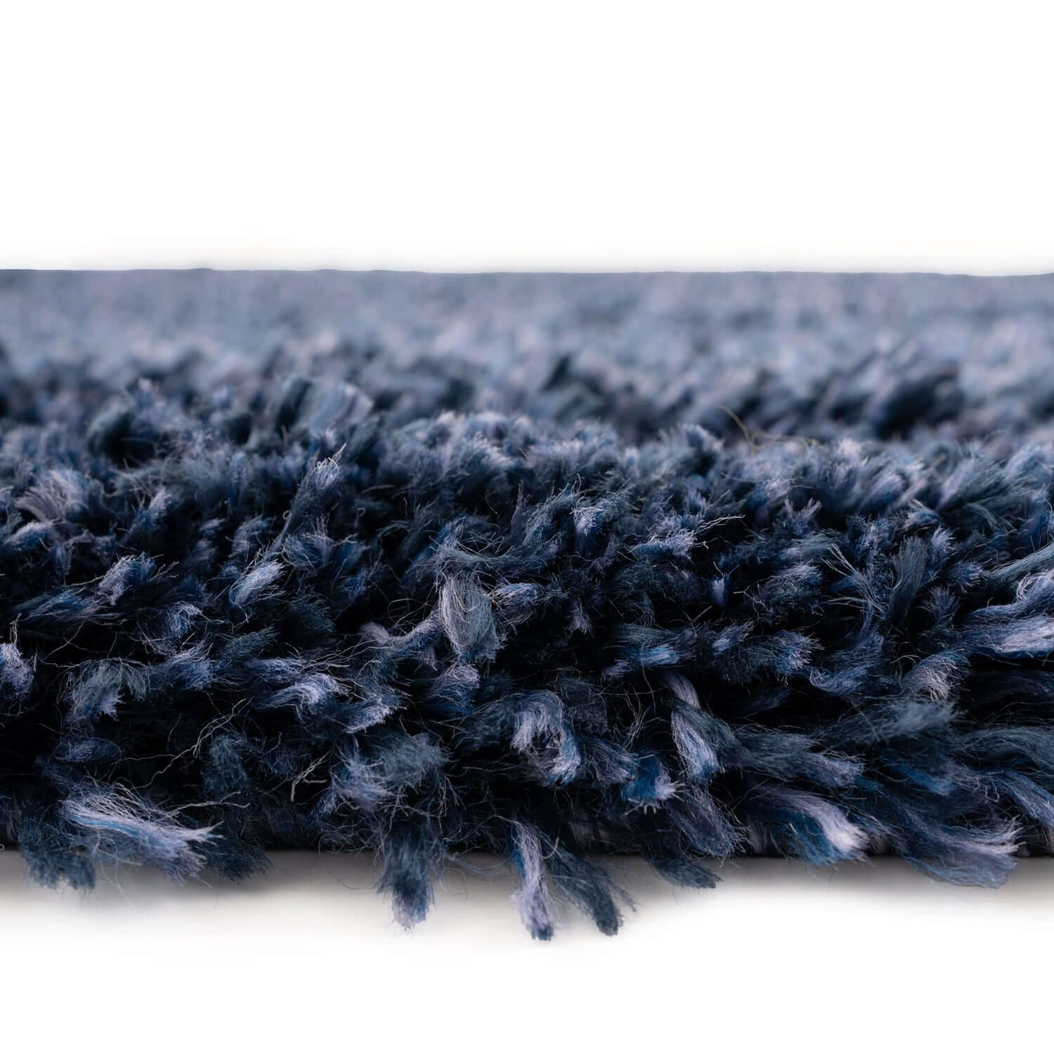Navy Super Soft Luxury Shaggy Rug
