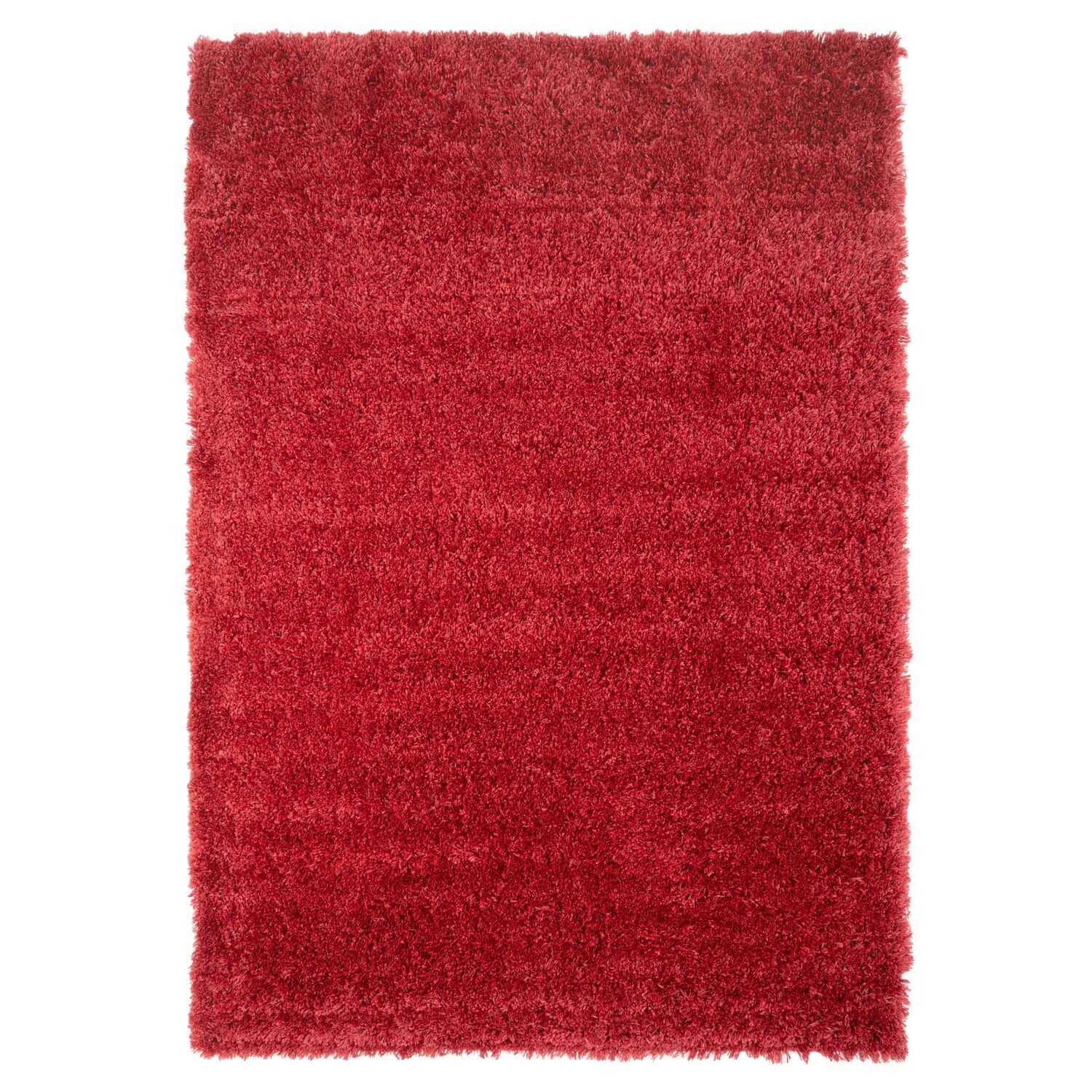 Super Soft Luxury Wine Shaggy Rug