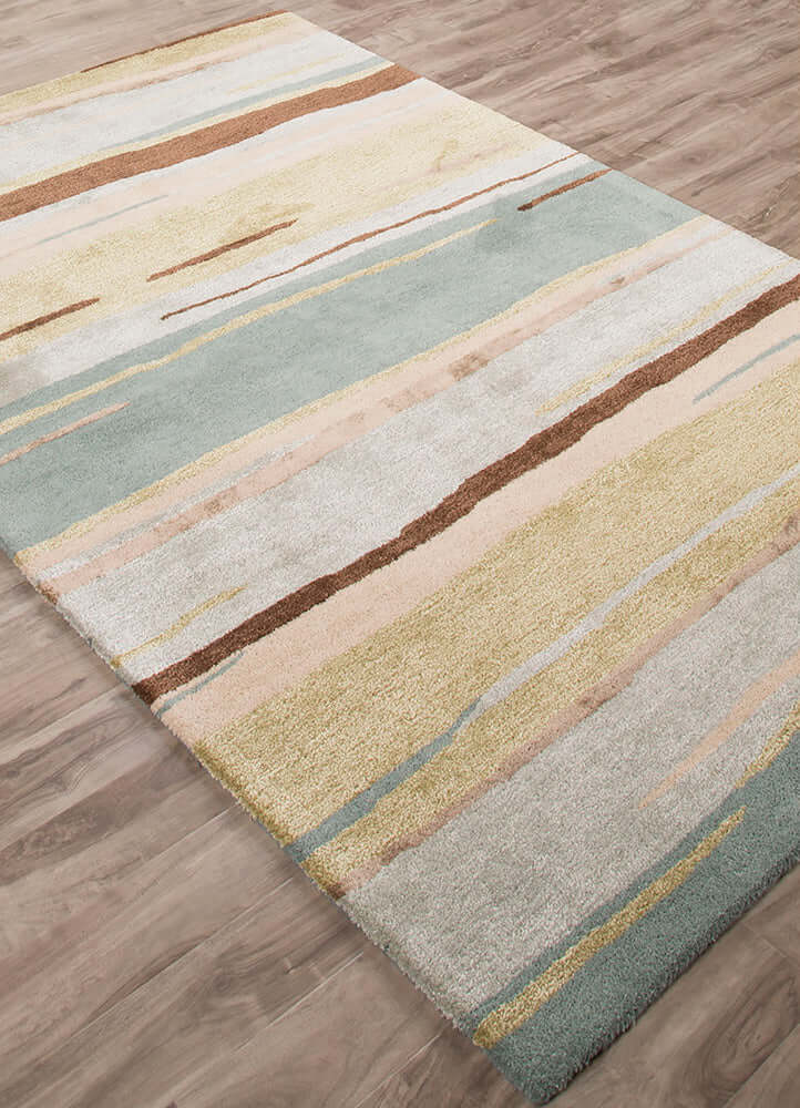 mineral/swamp green hand tufted Rugs
