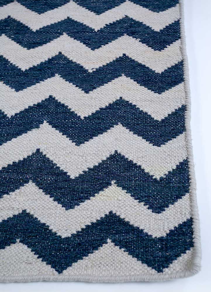 Bluebell/Aegean Blue Flat Weaves Rugs