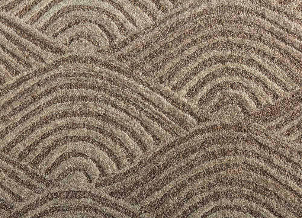 natural beige/natural mink hand tufted Rugs