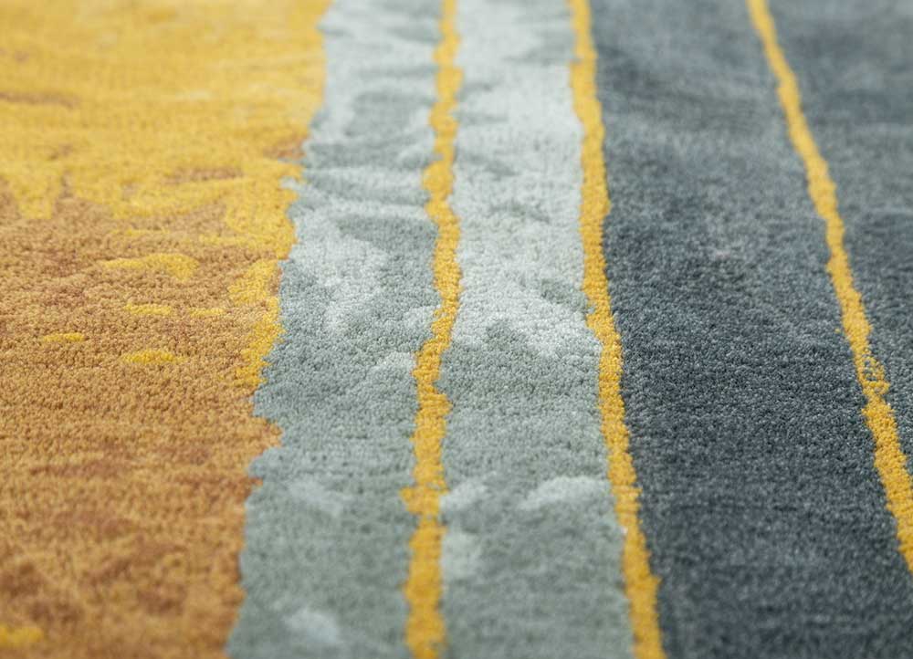 Soft Sesame & Golden Apricot Hand-Tufted Rug