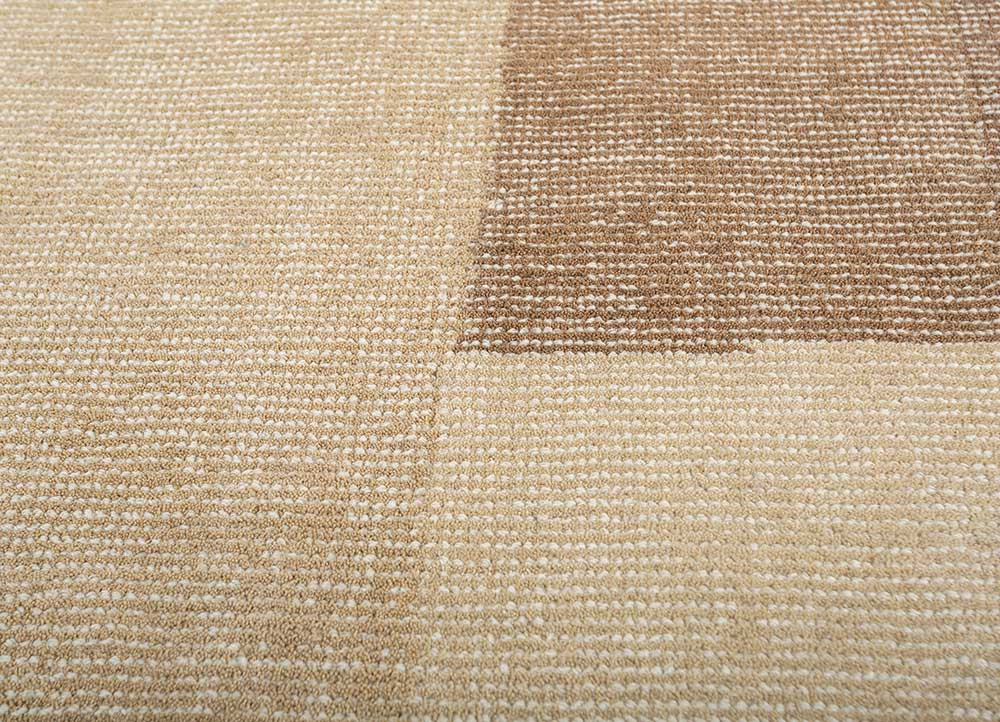 Light Green & Beige Hand Loom Rug