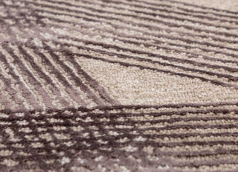 Smoked Brown Reverie hand tufted Rug