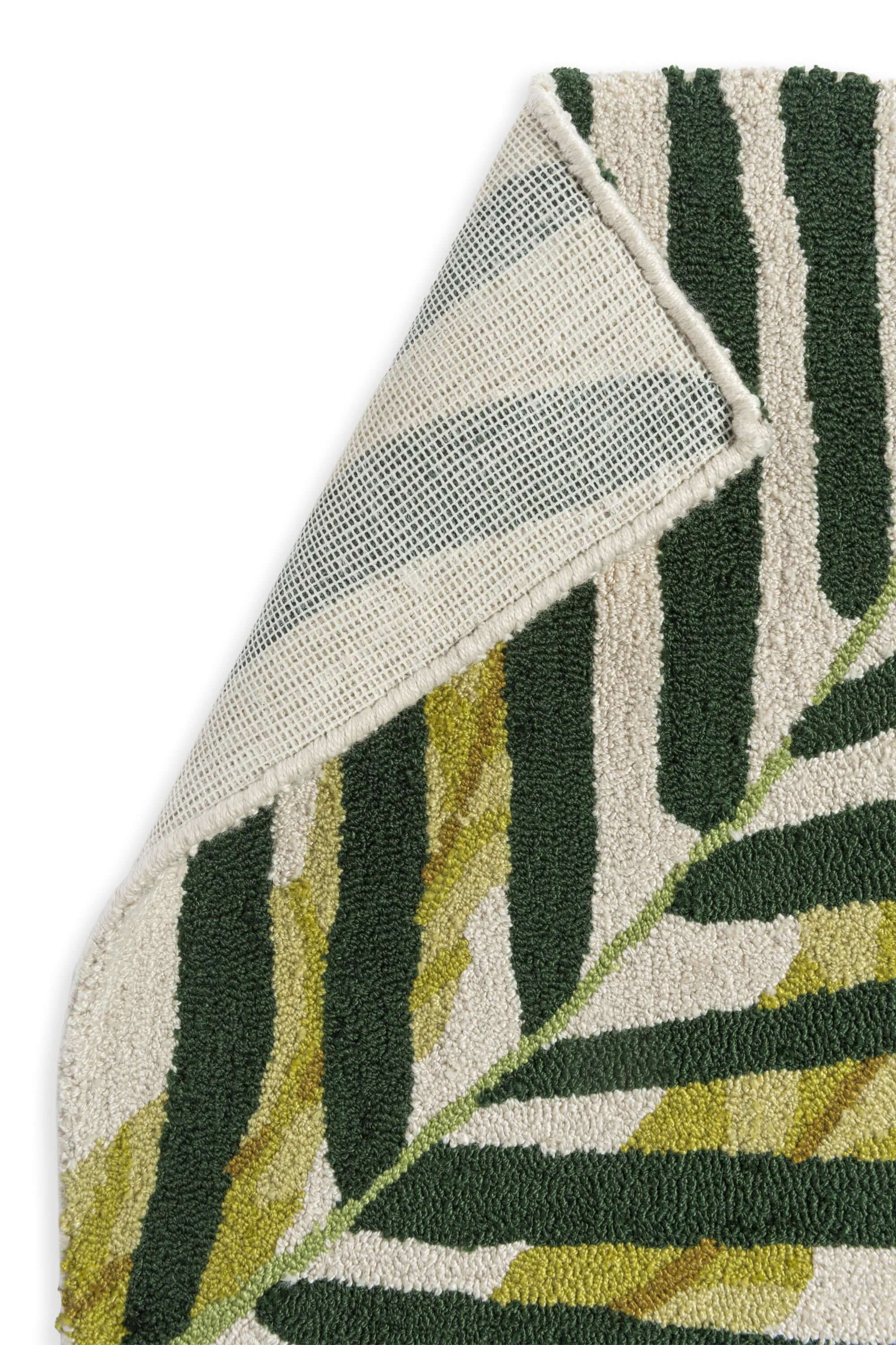 Rainforest Tropical Night Hand-Tufted Rug