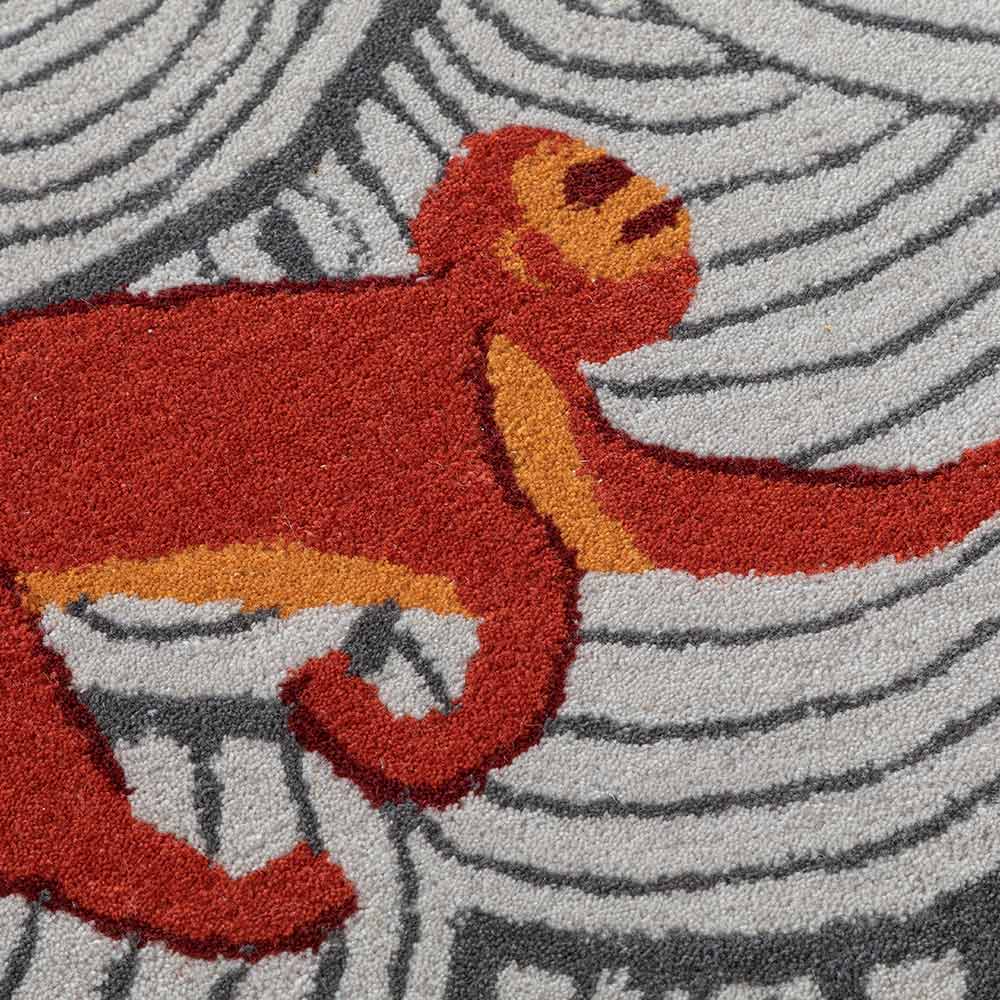 Monkey Do Hand Tufted Kids Rug