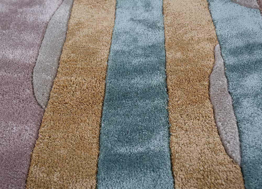 deep blue hand tufted kids Rugs