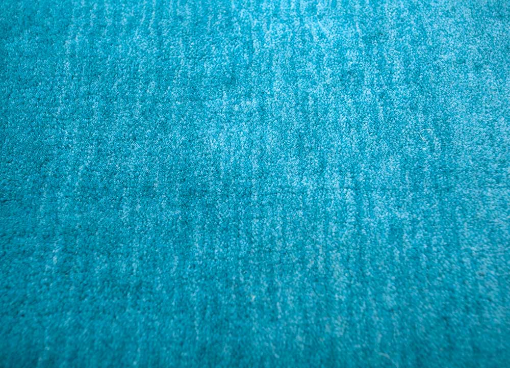 deep caribbean/aruba blue hand loom Rugs