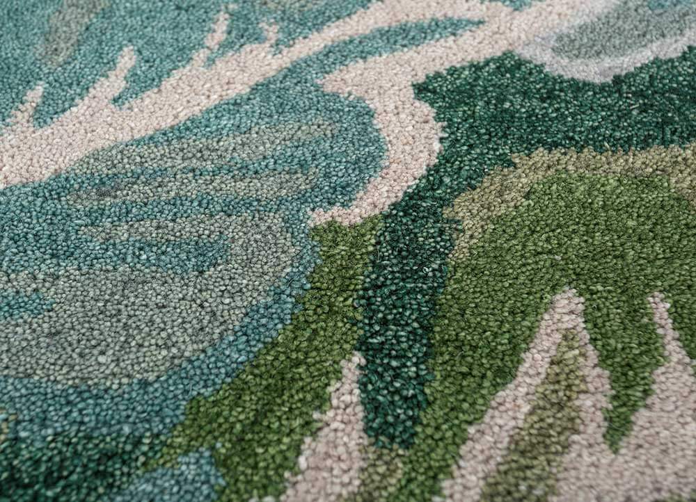 pine needle/treetop Hand Tufted Rug