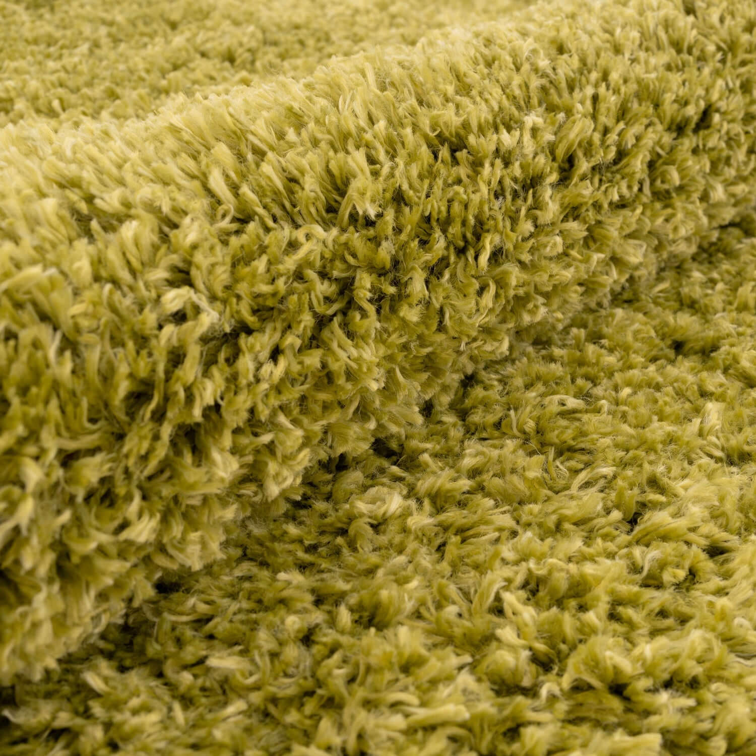 Super Soft Luxury Moss Green Shaggy Rug