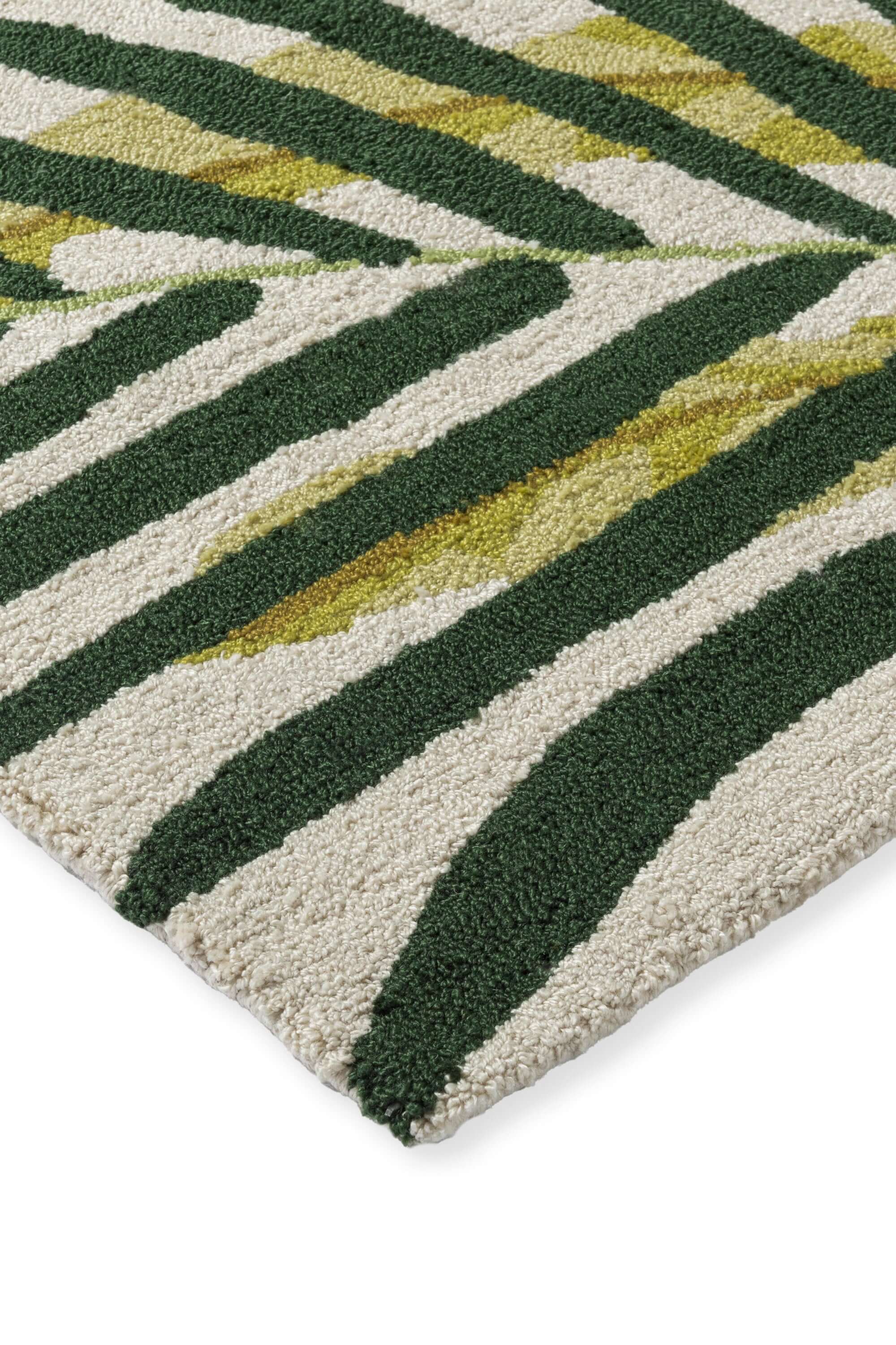 Rainforest Tropical Night Hand-Tufted Rug