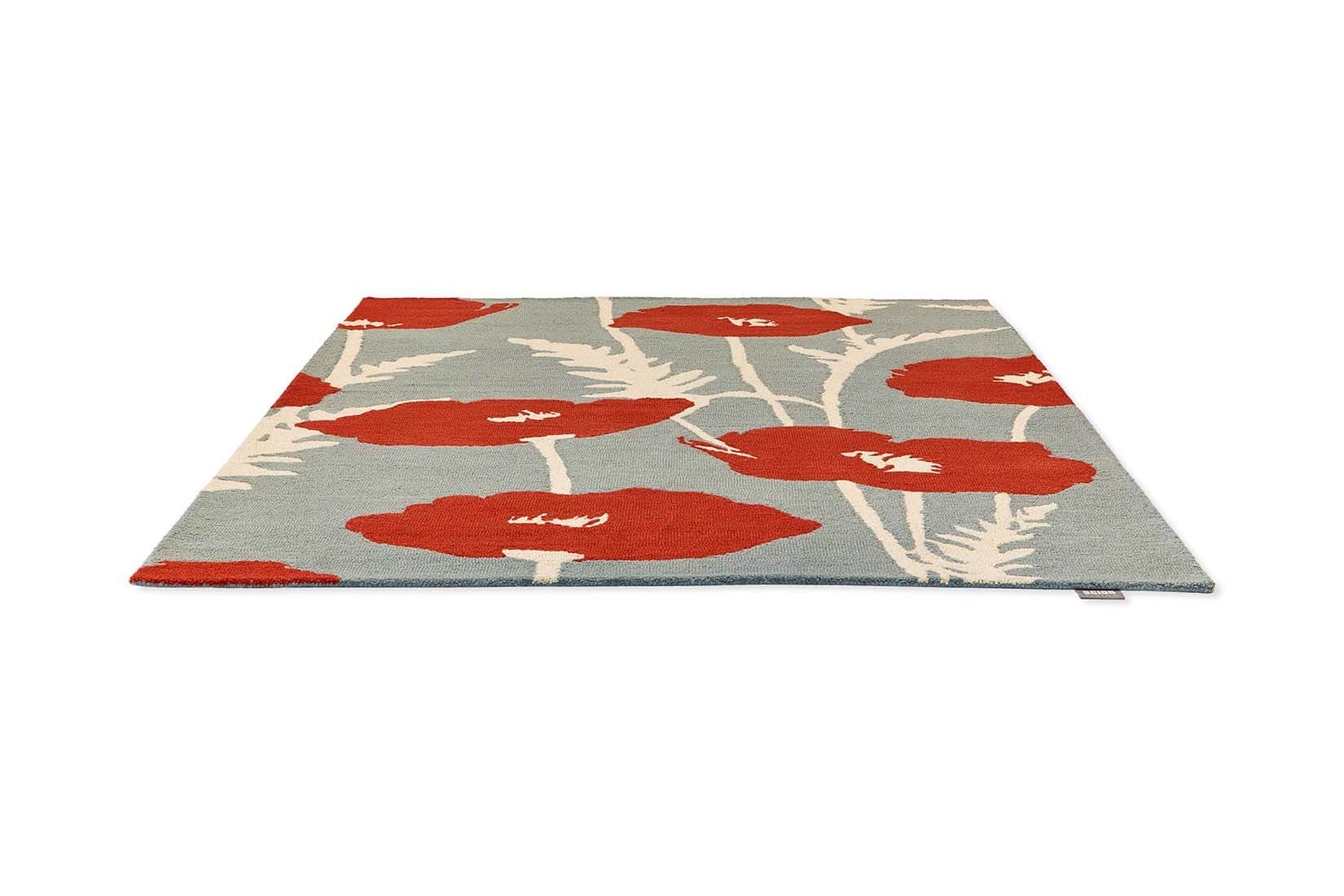 Poppy Pop Sage Hand-Tufted Rug