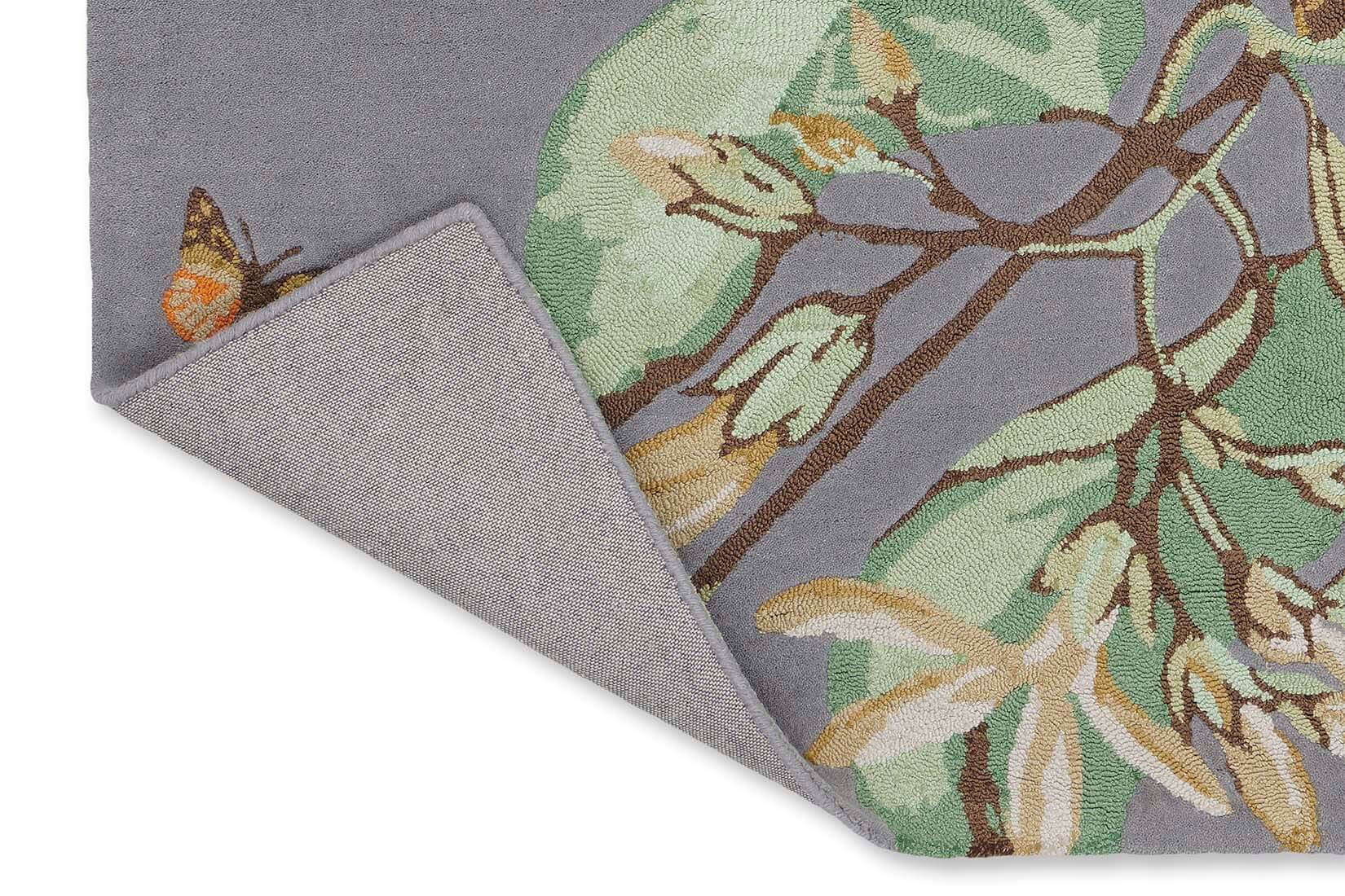 Hummingbird Grey Hand-Tufted Rug