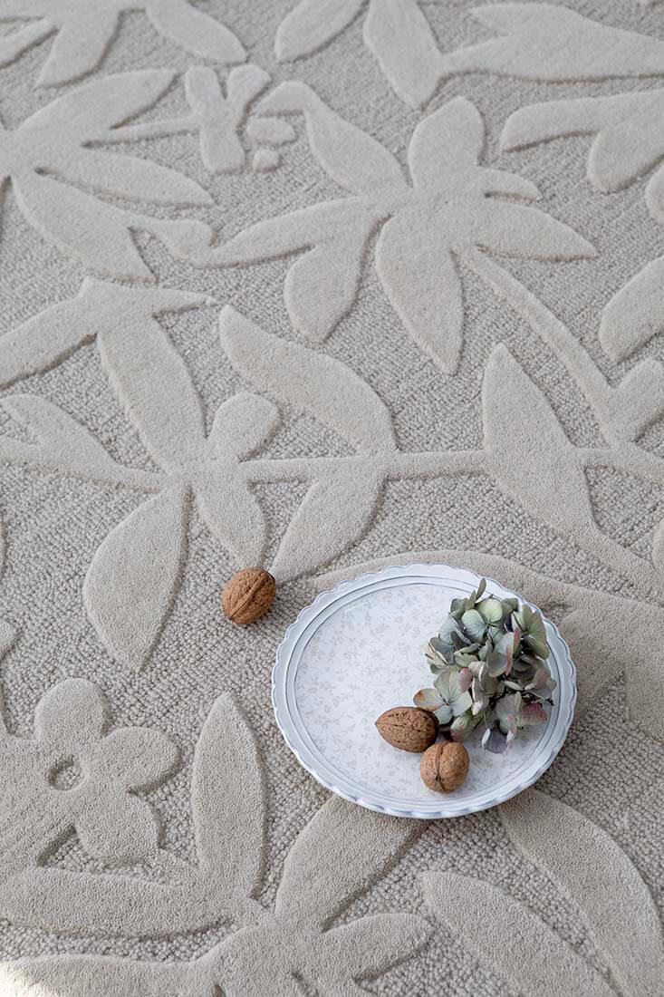 Cleavers Natural Hand-Tufted Rug