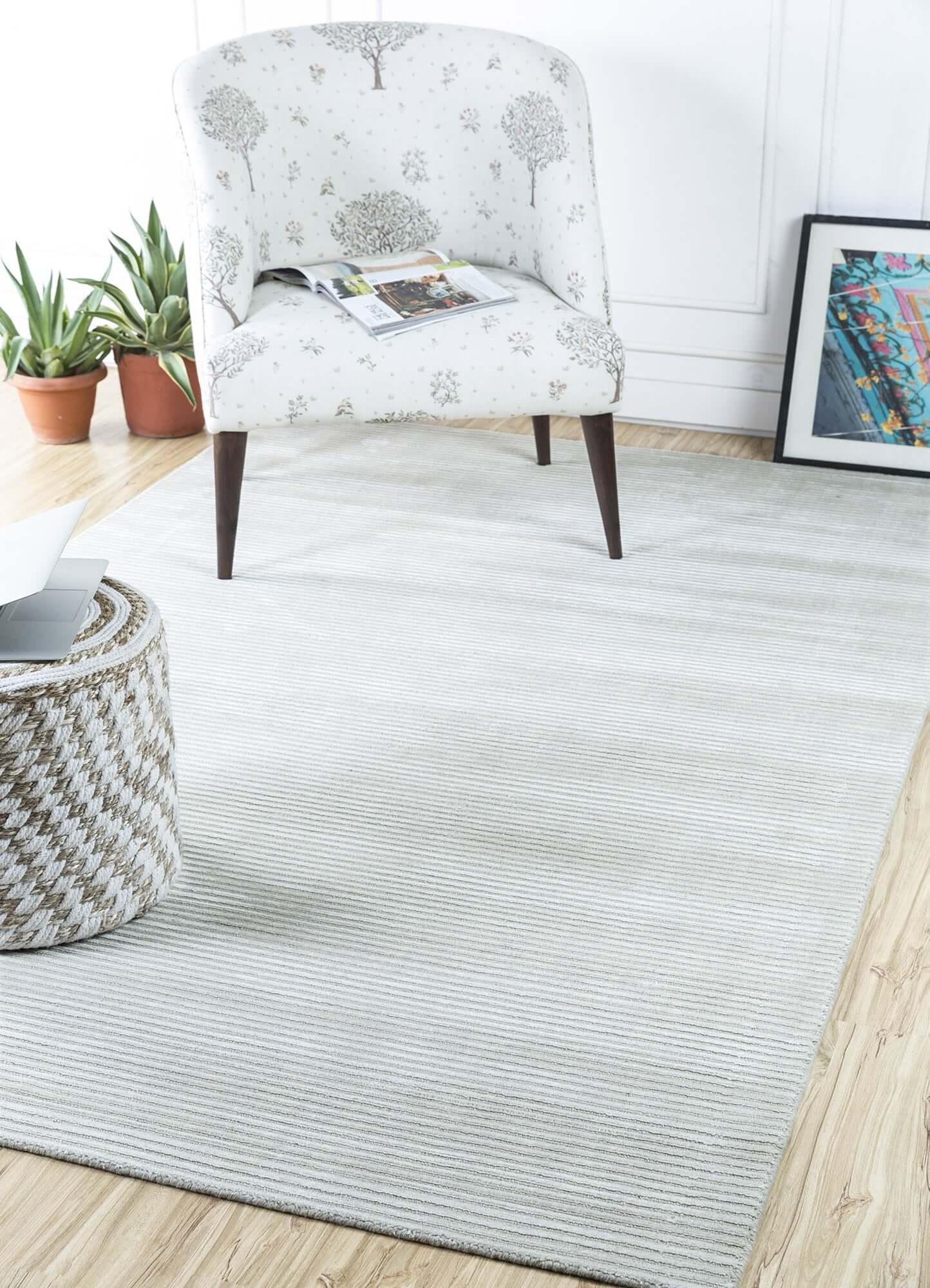 Solid Serenity Loom Rug