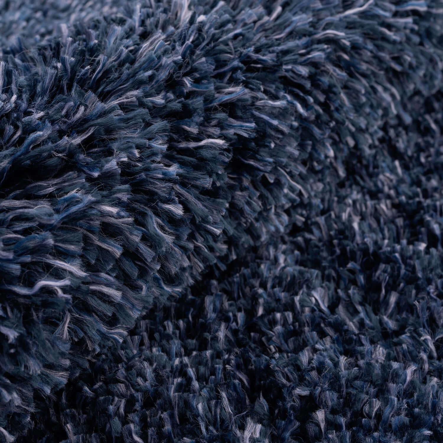 Navy Super Soft Luxury Shaggy Rug