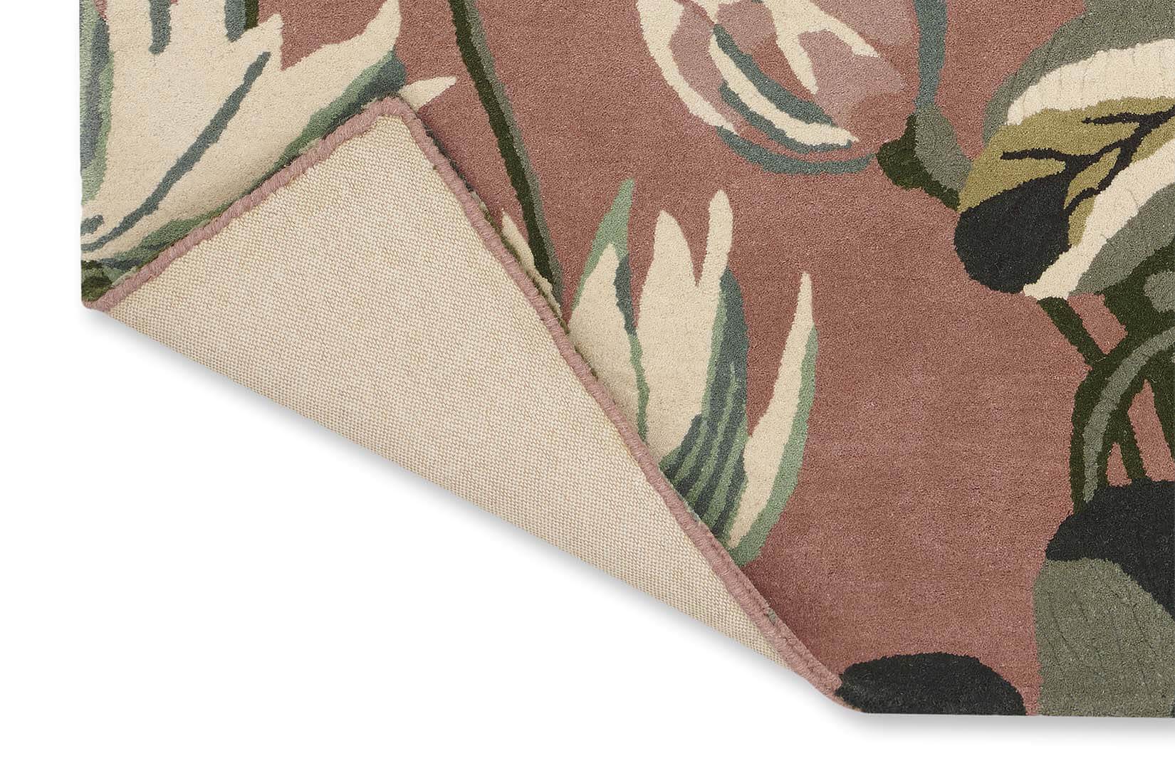 Dusty Rose Hand-Tufted Rug