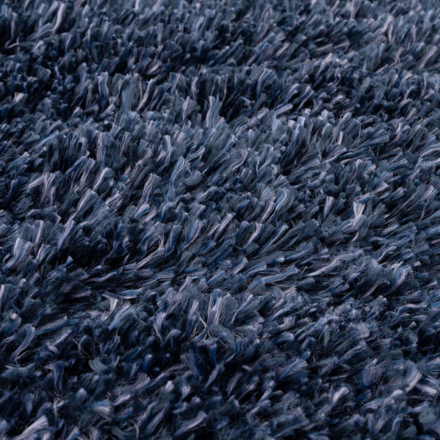 Navy Super Soft Luxury Shaggy Rug