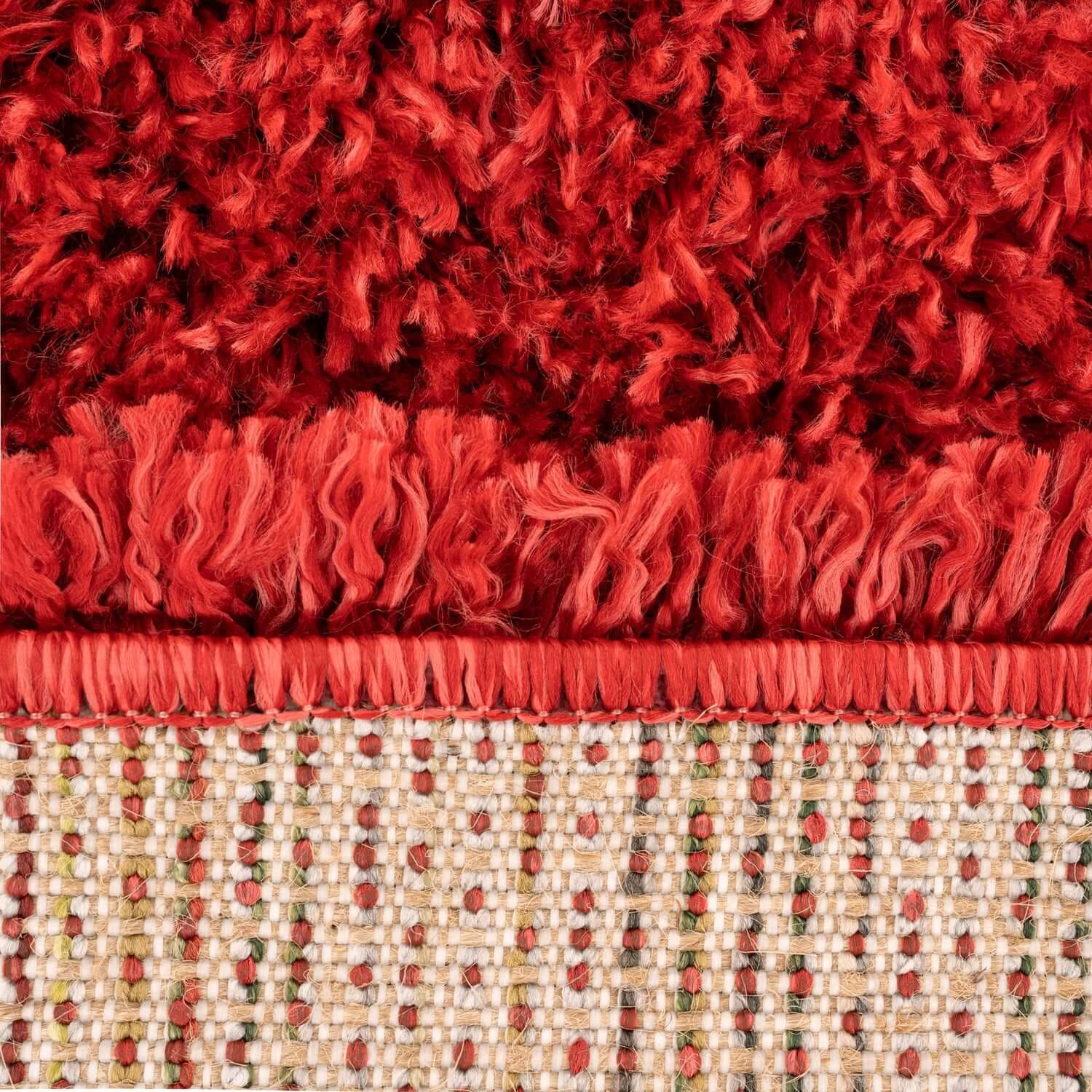 Super Soft Luxury Wine Shaggy Rug