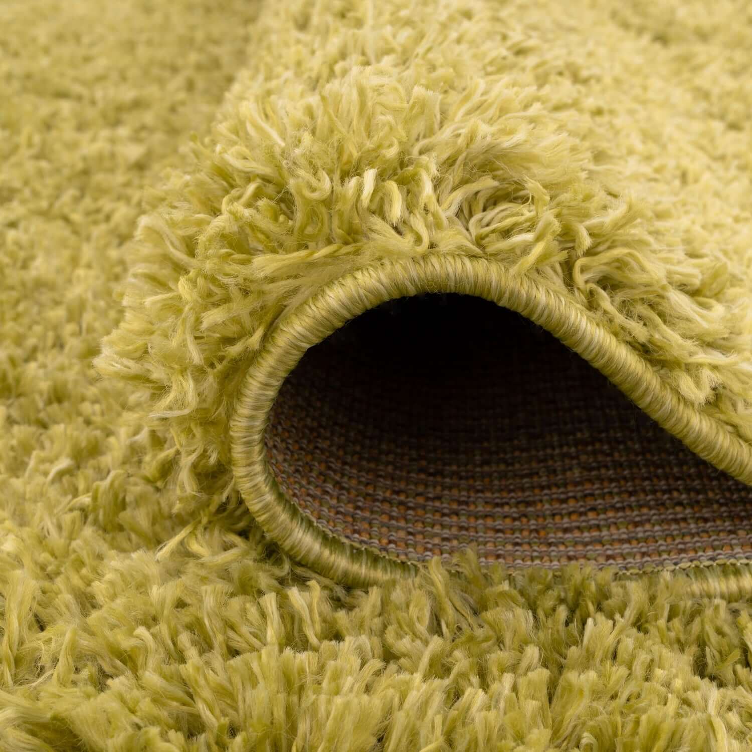 Super Soft Luxury Moss Green Shaggy Rug