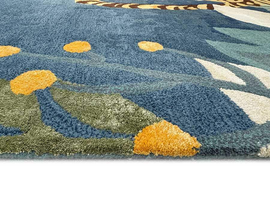 Hidden Tiger Hand-Tufted Kids Rug