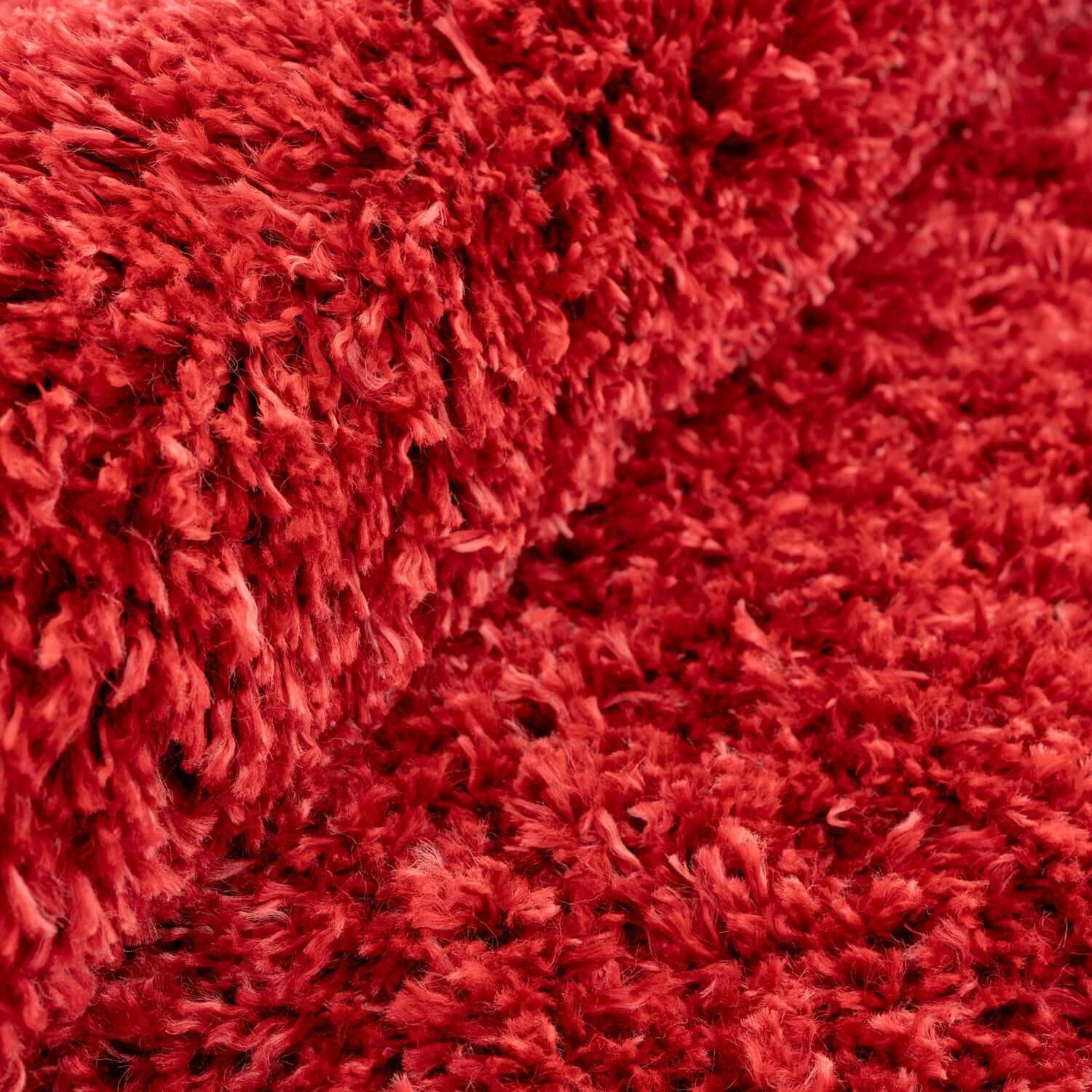 Super Soft Luxury Wine Shaggy Rug