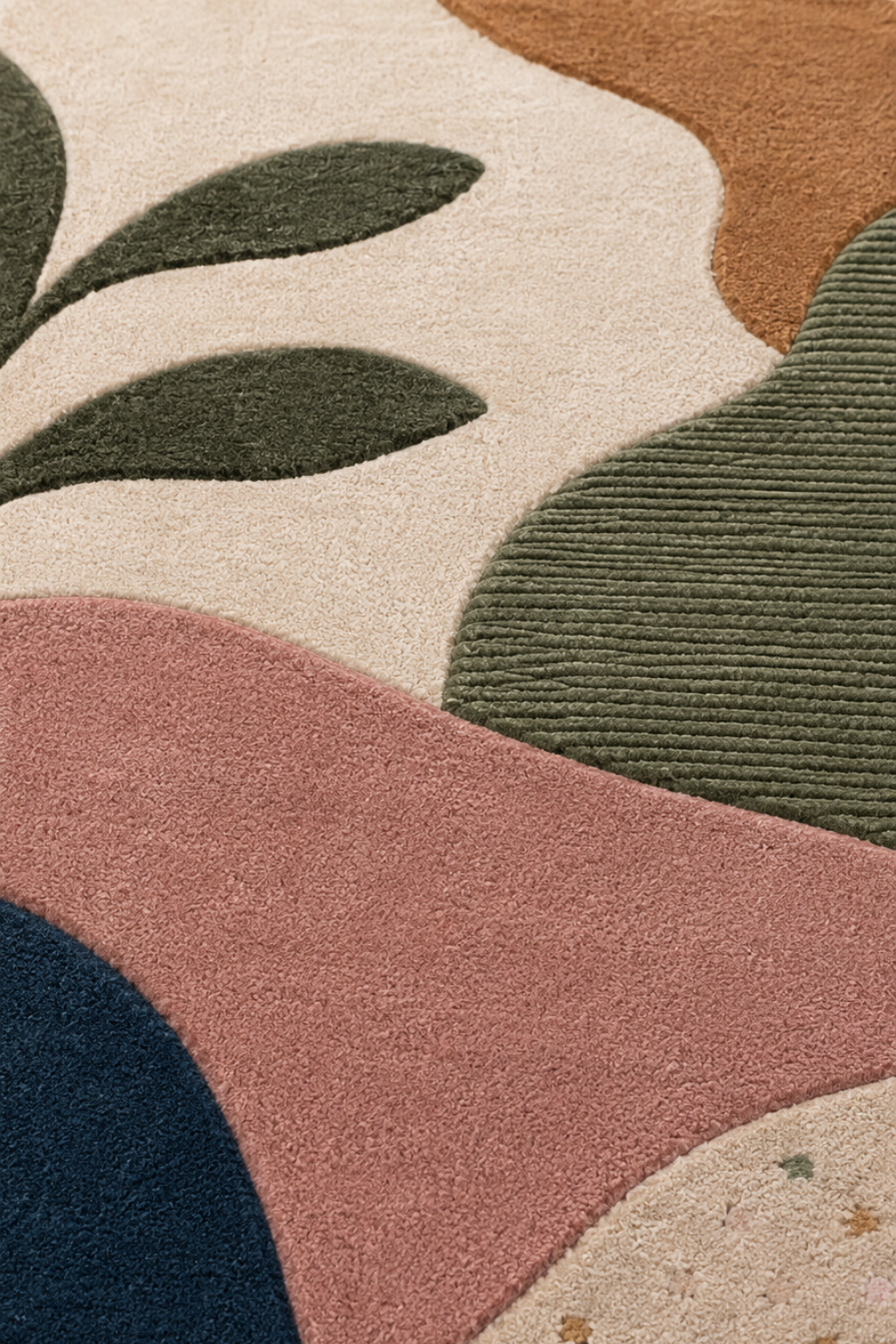 Blush Terra Vista Oval Rug