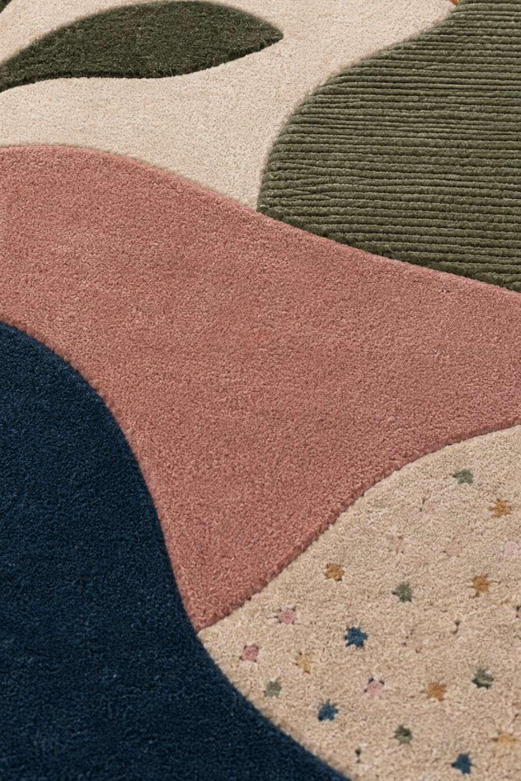 Blush Terra Vista Oval Rug