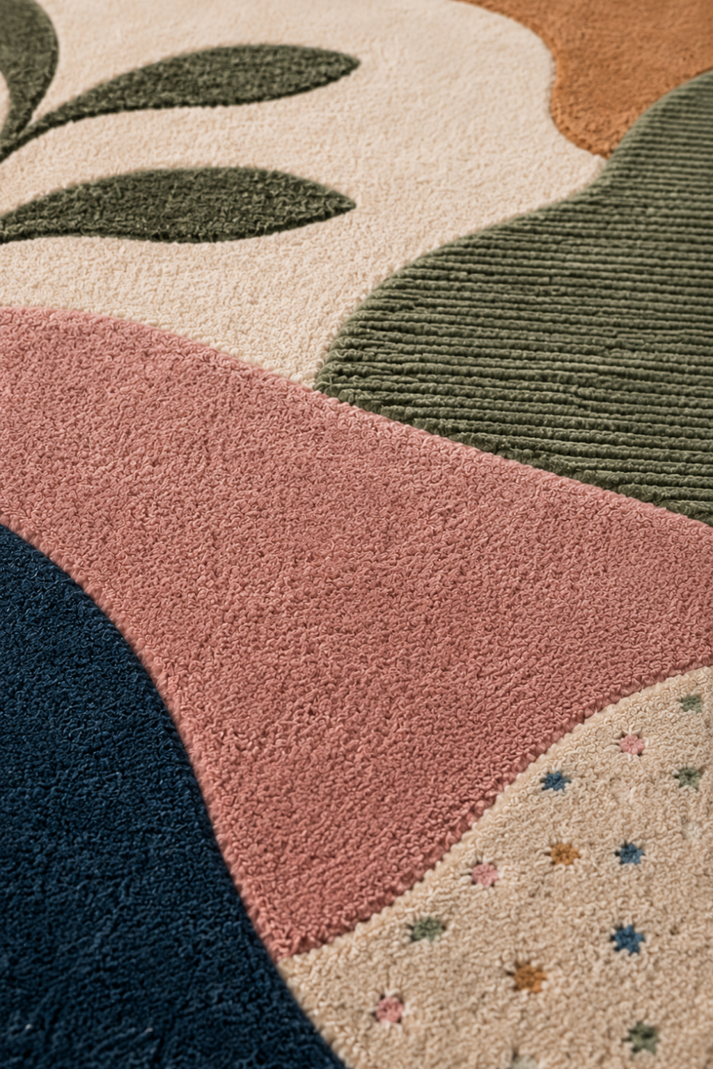 Blush Terra Vista Oval Rug