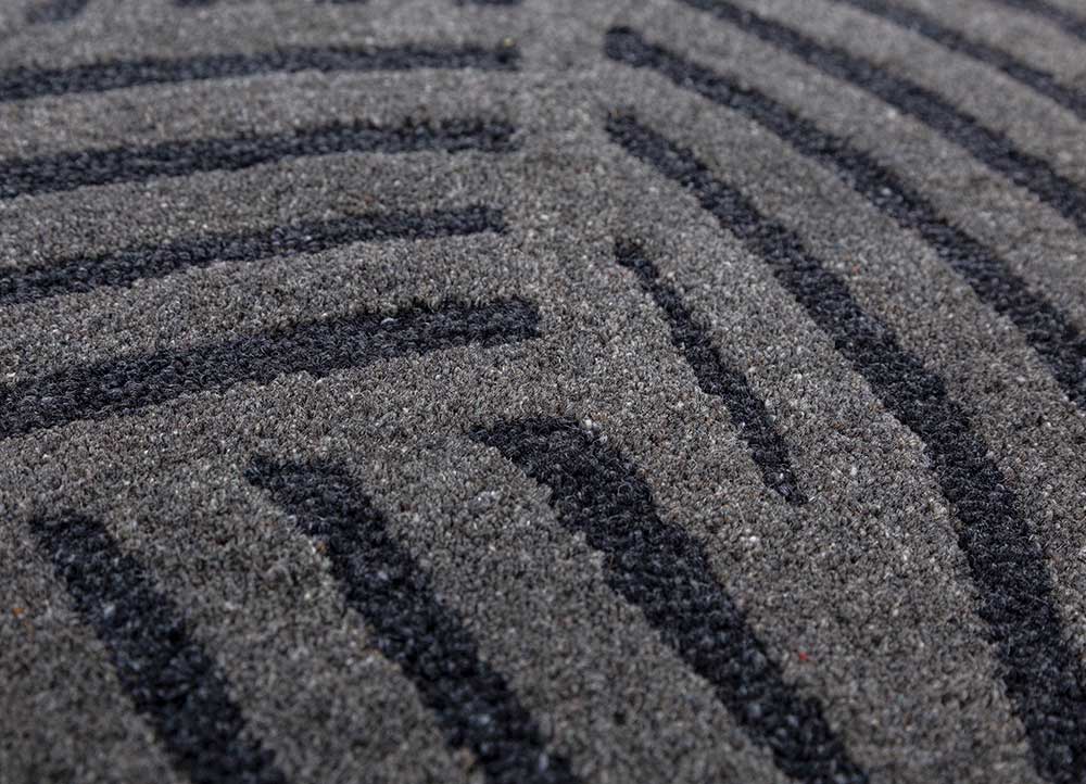 Cardinal Slate Hand-Tufted Rug