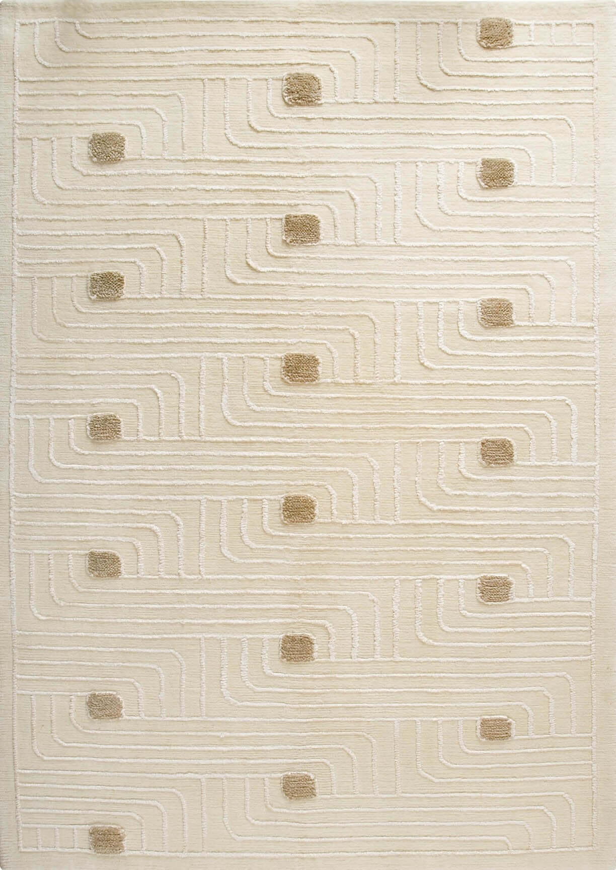 Circuit Flow Hand-Tufted Rug