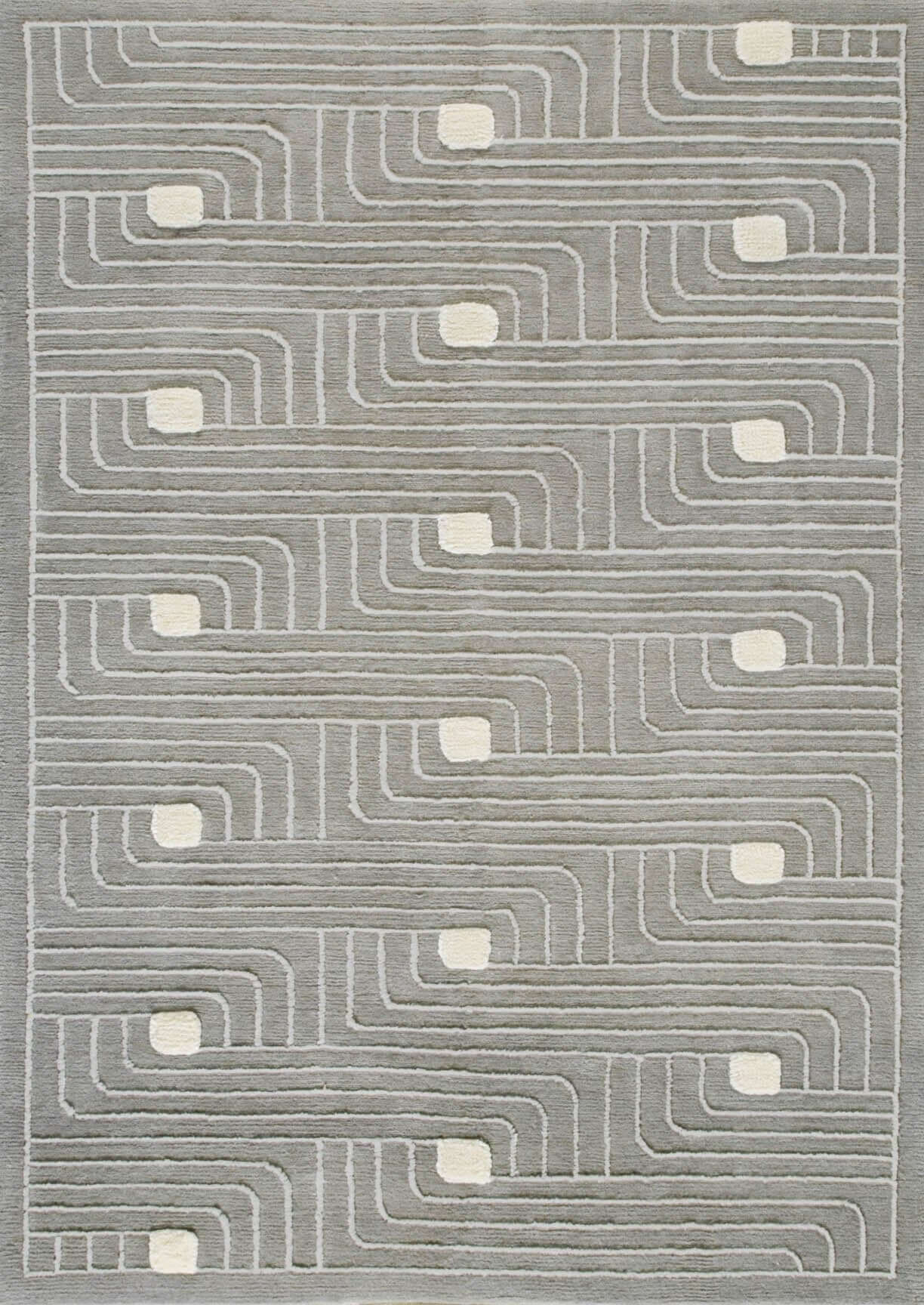Circuit Flow Hand-Tufted Rug