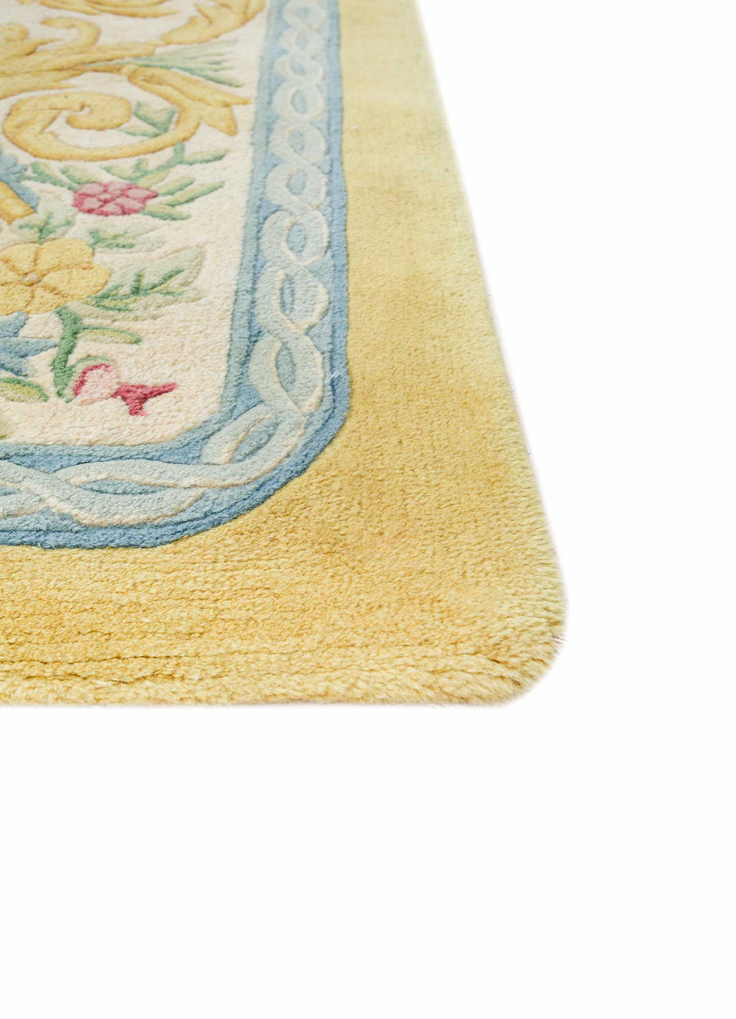 Classic Aubusson Floral Rug