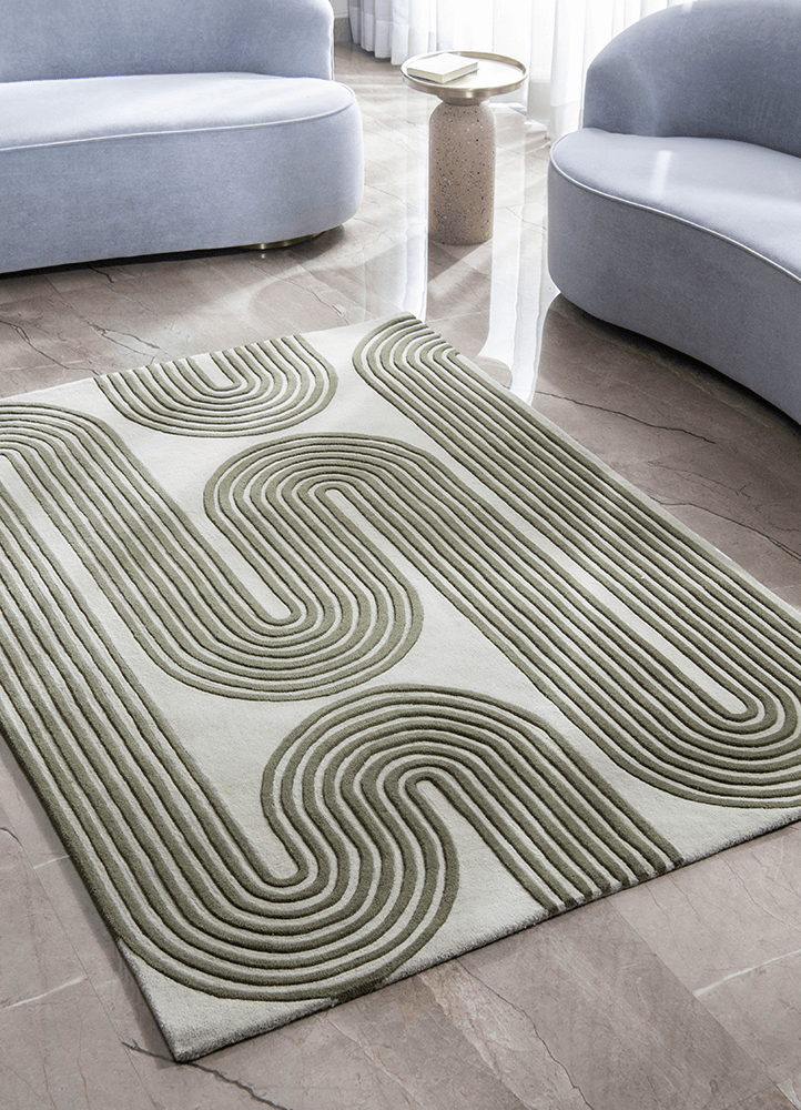 Modern Maze Rug