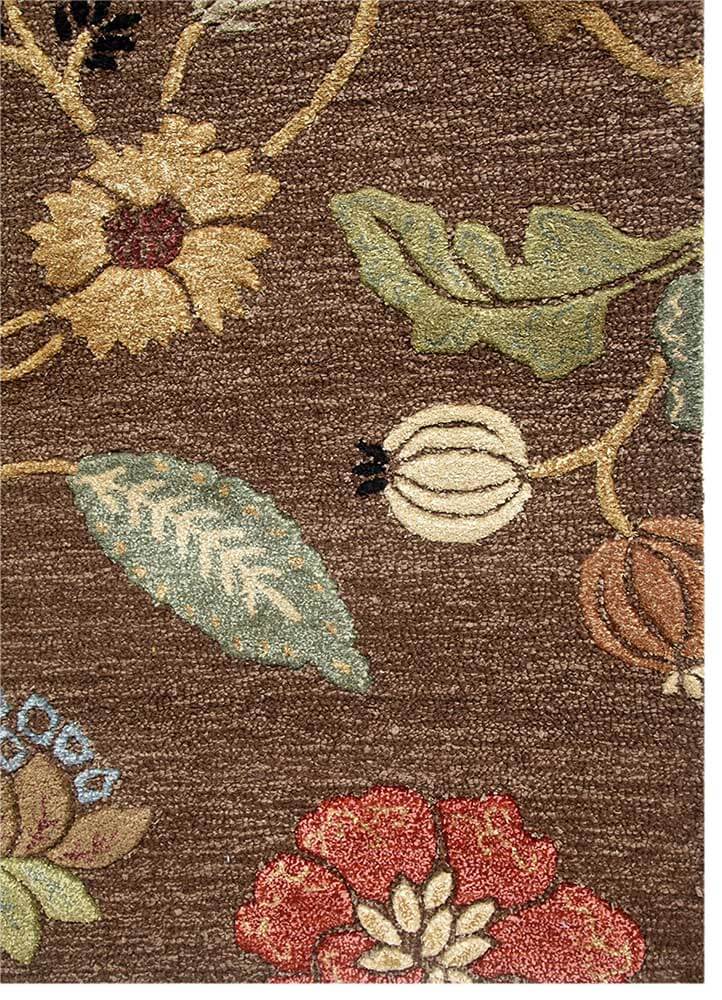 cocoa brown hand tufted Rugs