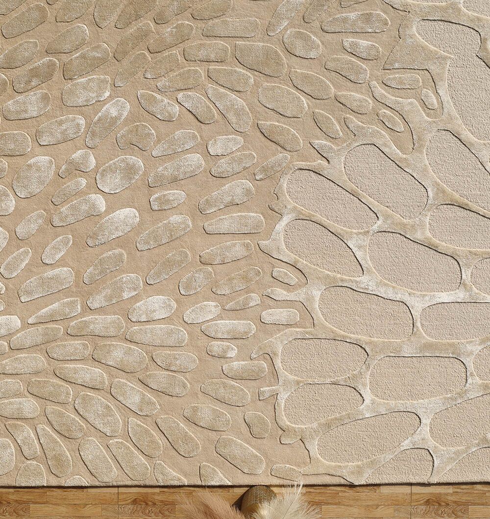 Driftstone Texture Wool Rug