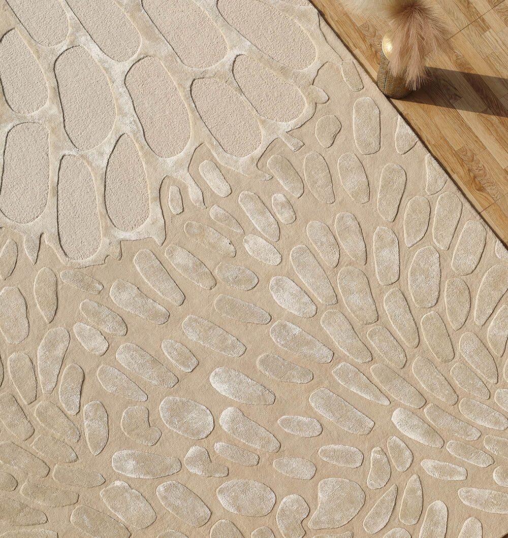 Driftstone Texture Wool Rug