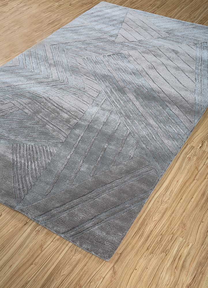 Glacier Gray Hand-Tufted Rug