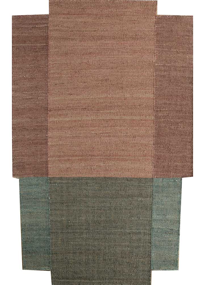 light coral/burnt brick flat weaves Rugs