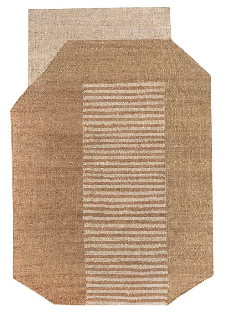 mocha/peach flat weaves Rugs