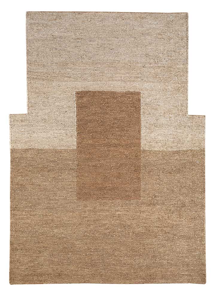 peach/cloud white flat weaves Rugs