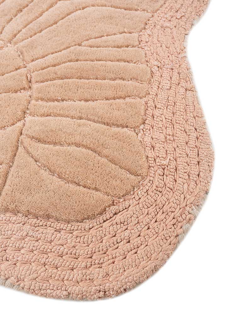 Pink Tint Hand-Tufted Rug