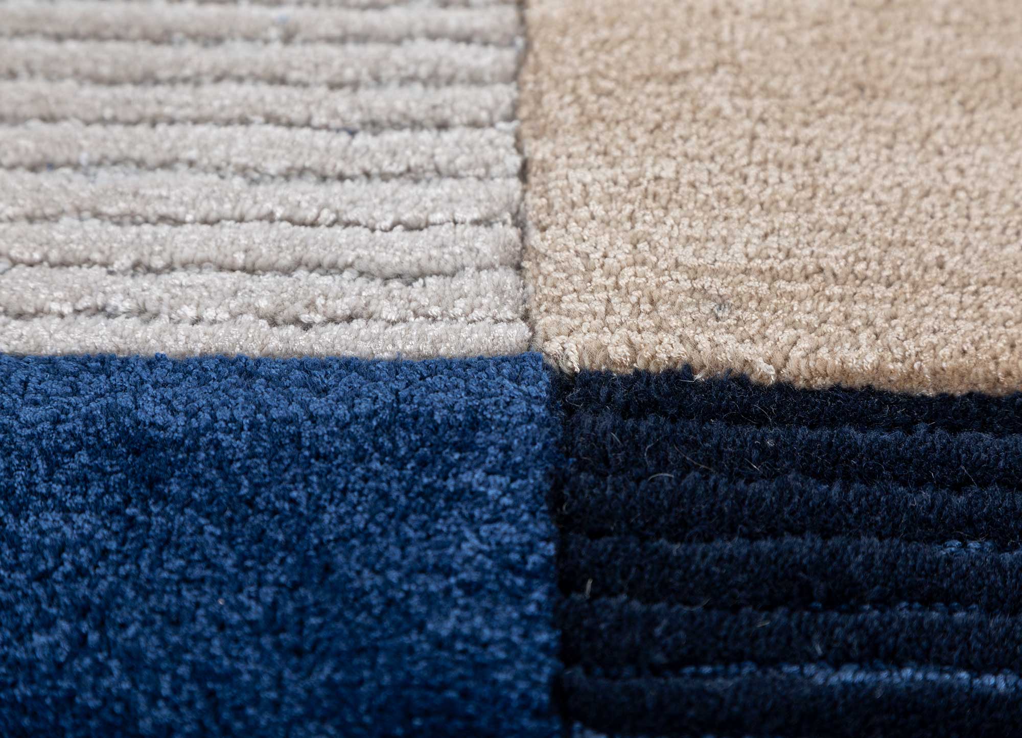 Modern Blocks Wool & Viscose Rug