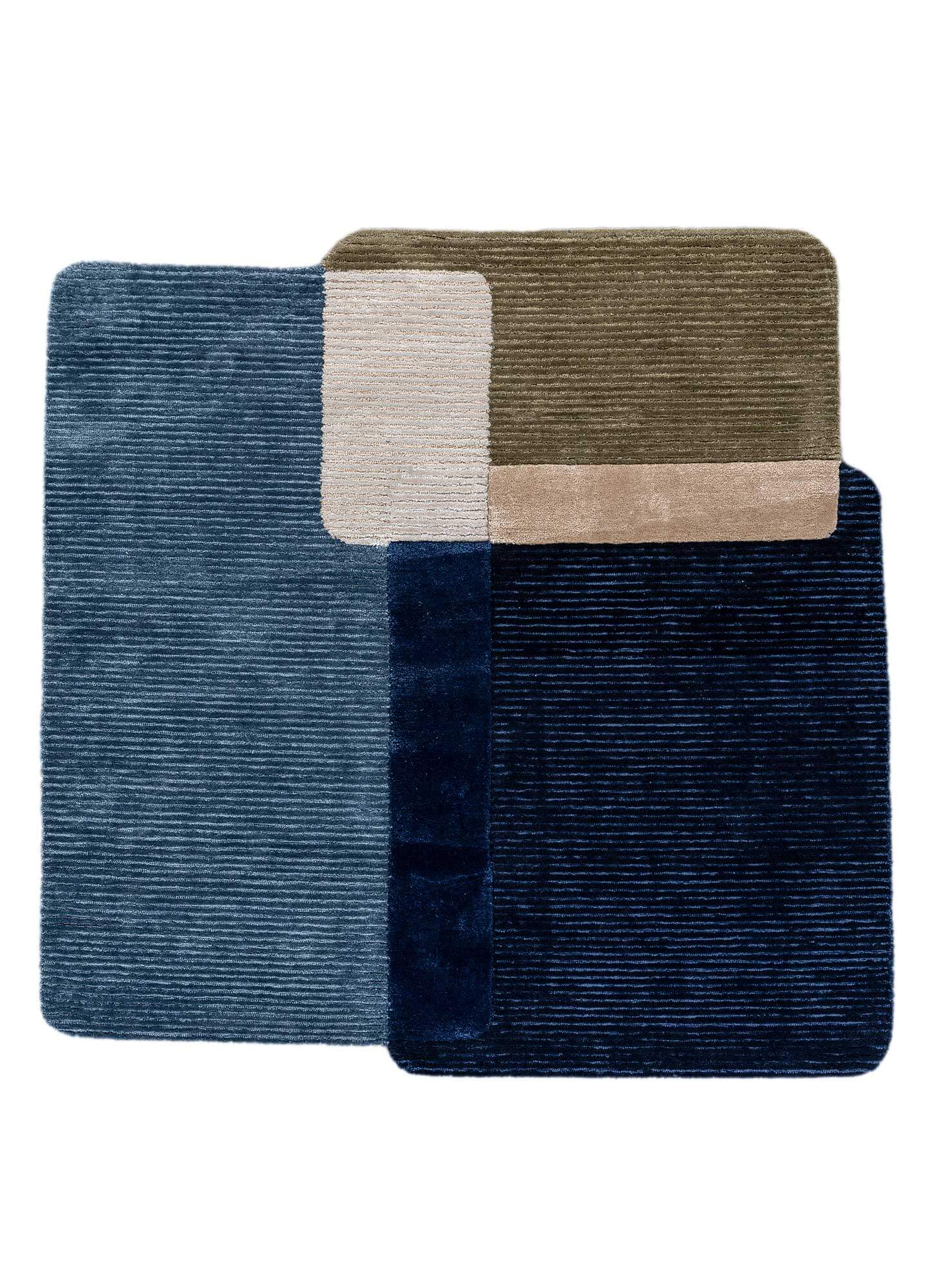 Modern Blocks Wool & Viscose Rug